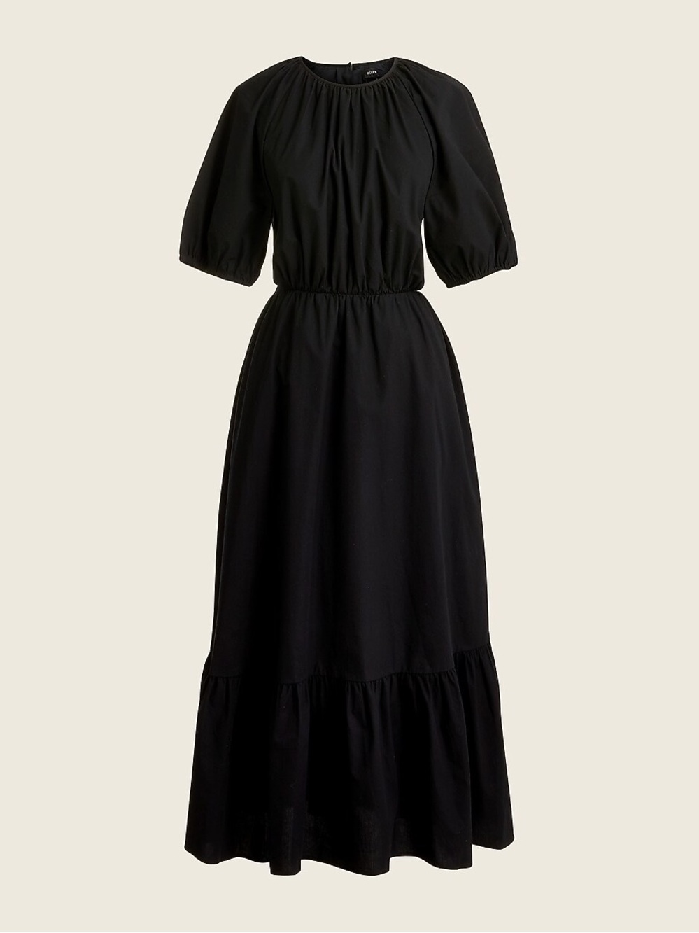 J.Crew Side-cutout cotton poplin dress 2